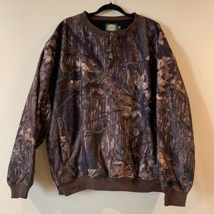 Cabela's Camo Crewneck Sweatshirt Mens 2XL Regular